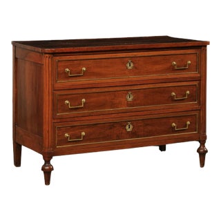 Late 18th Century Neoclassic French Commode with Butler's Chest For Sale
