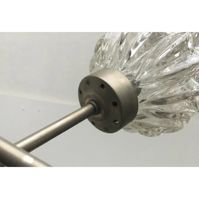 Mid-Century German Space Age Glass and Metal Chandelier from Richard Essig, 1960s For Sale - Image 16 of 18