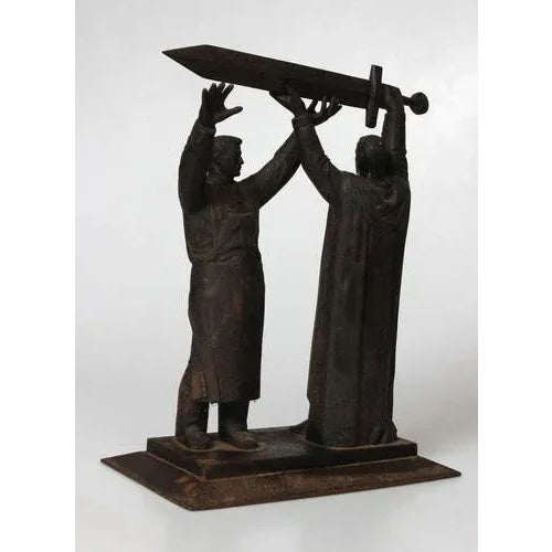 Kasli Cast Iron Figure For Sale - Image 3 of 13