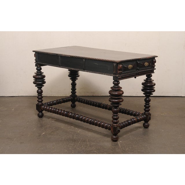 18th C. Portuguese Rosewood Console Table For Sale In Atlanta - Image 6 of 15