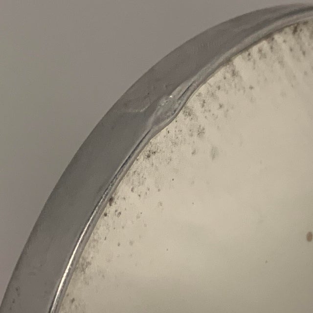 Art Deco Chrome Vanity Mirror: Double Sided Swivel Mirror For Sale - Image 6 of 10