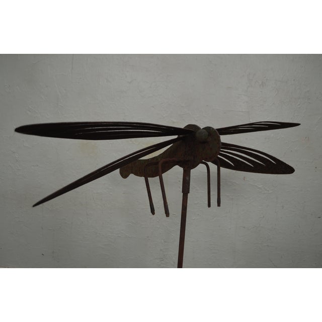 Hand Dragonfly Garden Statue Chairish