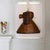 Folk Art Rattan Dog Basket Lid or Hanging Pendant Lampshade For Sale - Image 13 of 15