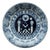 Blue and White Tin-Glazed Delft Freemason Plate from Makkum Tichelaar, 1948 For Sale