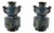 Late 19th Century Cloisonne Enamel Vases, Japan, Set of 2 For Sale