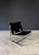 Mid-Century Modern Minimalist Leather Lounge Chair, France, 1970s For Sale - Image 4 of 18