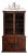 Late 19th Century Monumental Wooden Spanish Colonial Cabinet With Wrought Iron Doors and Lock For Sale