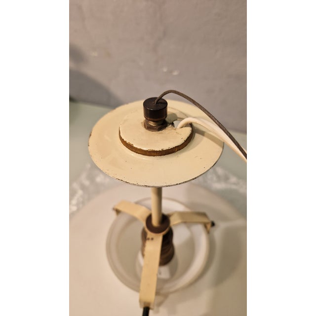 Model 2114 Pendant with Grey Opal Glass Lampshade by Gino Sarfatti for Arteluce, 1960s For Sale - Image 15 of 18