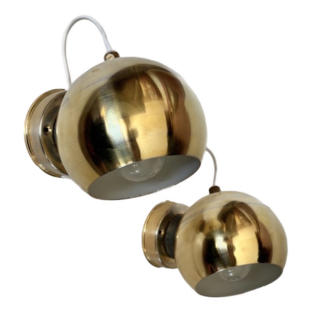 Vintage Swedish Wall Lamps from Konsthantverk Hökerum, 1960s, Set of 2 For Sale