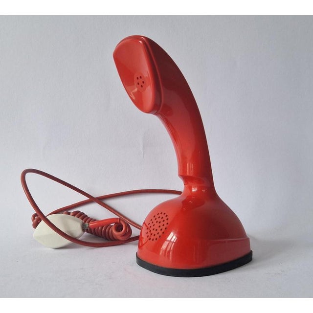 Mid-Century Plastic Cobra Telephone by L.M Ericsson for Ericofon, Sweden, 1968 For Sale - Image 6 of 13