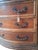 Wood 1990s Bernhardt Bach Traditional Serpentine Three-Drawer Bachelor’s Chest With Marble Top For Sale - Image 7 of 12