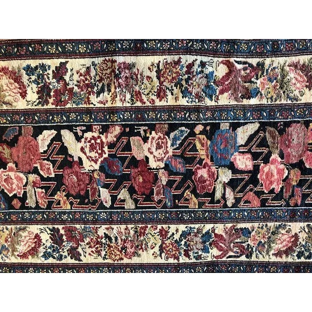 Antique Persian Luri/Lori Bakhtiari Runner Rug - 3′6″ × 16′10″ For Sale - Image 4 of 6