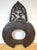 Metal Monumental Buddhist Aureole (Halo) Fragment with Seated Buddhas, China, 20th C. For Sale - Image 7 of 13