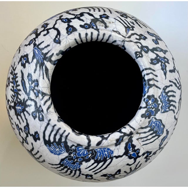 2014 Pottery Barn Design Sample Indonesian Batik Vase Chairish