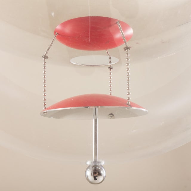Red VP Globe Lamp by Verner Panton, Denmark, 1969 For Sale - Image 8 of 12