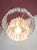 Ceiling Lamp with Ice Crystals and Brass in the style of Kalmar, 1960s For Sale - Image 4 of 9