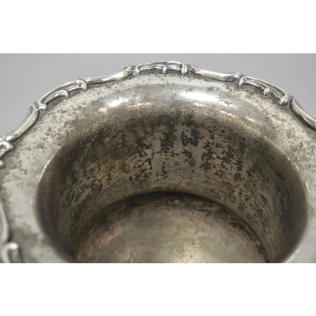 Mid 20th Century Mid 20th Century Leonard Victorian Silver Plated Trophy Cup Urn Champagne Wine Chiller Ice Bucket For Sale - Image 5 of 16