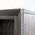 Brown Aspen Home Harper Tall Wooden Bookshelf With 5 Shelves and Metal Legs For Sale - Image 8 of 9
