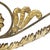 Large Golden Appliques with Flowers and Scrolls Arms for Votive Lamps, 1700, Set of 2 For Sale - Image 3 of 8
