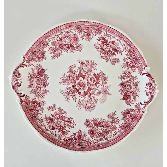 Ceramic Vintage Round Serving Tray from Villeroy & Boch Mettlach, 1950s For Sale - Image 7 of 7