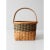 Vintage Splint Weave Basket For Sale - Image 10 of 12