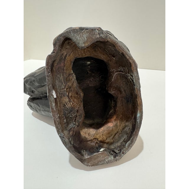 Brown 1960s Larry Mohr Bronze Woman Legs Sculpture Signed From Artist Estate For Sale - Image 8 of 9