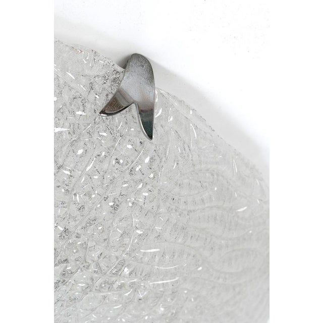 Vintage Glass Ceiling Lamp For Sale - Image 3 of 7