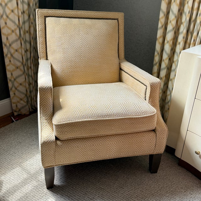 Pair Wesley Hall Lounge Chairs For Sale - Image 16 of 17