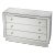 Emma Mirrored Chest, Clear For Sale