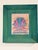 “Express Yourself” Vintage 1989 Tom Roll Abstract Mixed Media Painting in Teal Frame, 18" X 20" For Sale - Image 9 of 9