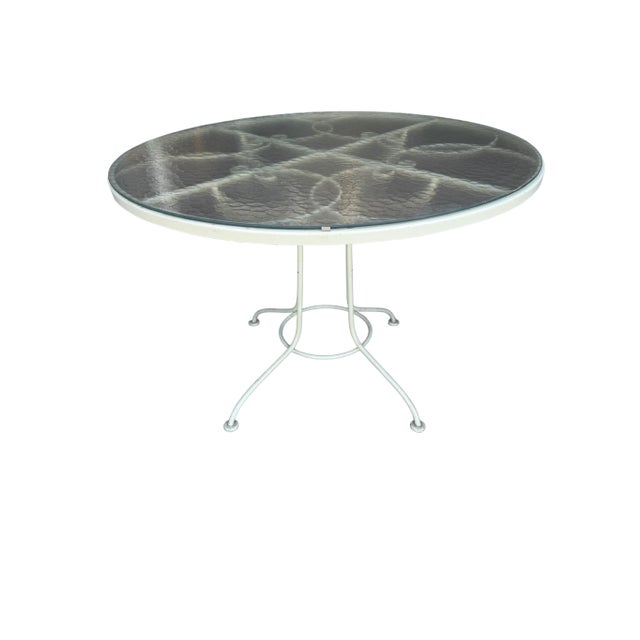 Woodard Furniture Co. Lyon - Shaw Outdoor Dining Set For Sale - Image 4 of 18