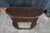 Wood Mid Century Demilune Chippendale Style Mahogany Console Table Hall Cabinet 47" For Sale - Image 7 of 15