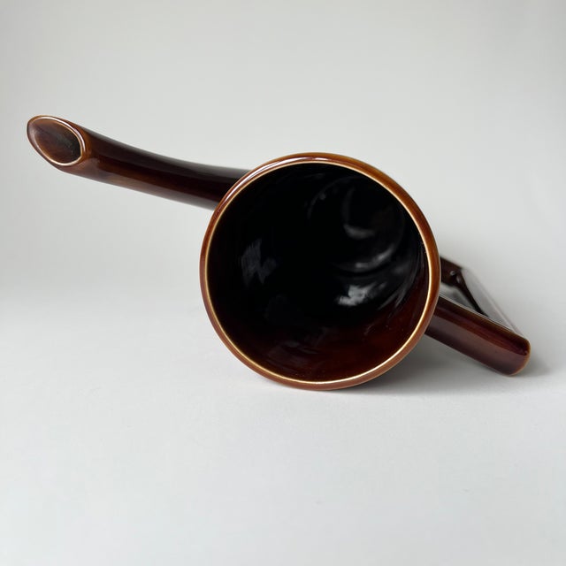 Vintage Tiko Brown Ceramic Coffee Set, 1960s, Set of 13 For Sale - Image 11 of 18
