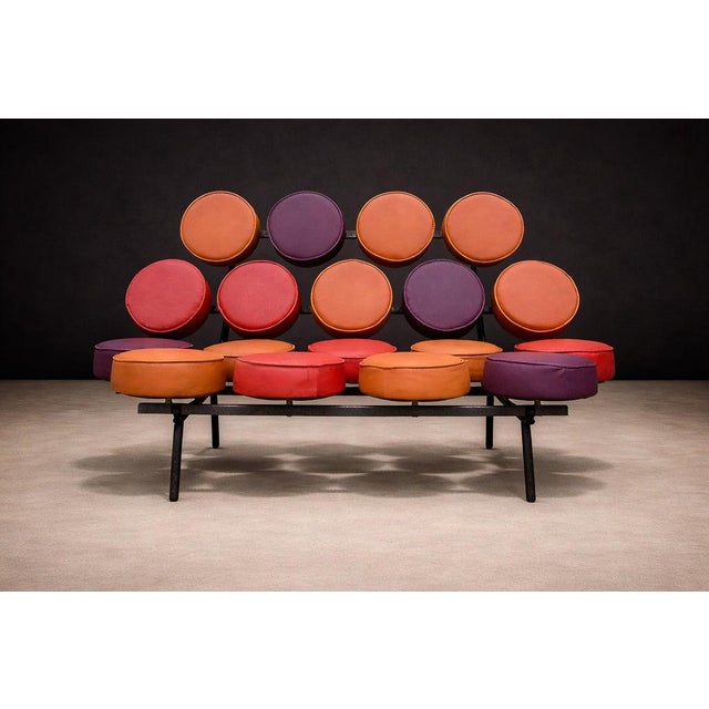 Marshmallow” Sofa, George Nelson, 1956 - Lot 418A For Sale In New York - Image 6 of 12