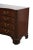 Brown 1970s Baker Mahogany Serpentine Front 4 Drawer Chest For Sale - Image 8 of 8