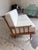 1950s Reupholstered Vintage Spindle Back Sofa by Manuel Martin For Sale - Image 5 of 8
