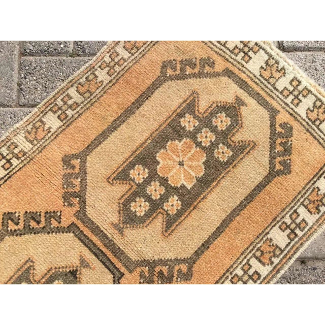 Mini Turkish Rug - 21" X 38.5" For Sale - Image 4 of 7