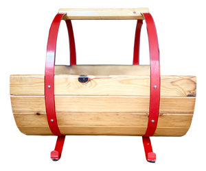 Coronado Magazine Rack in Wood and Metal, 1970s