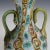 Millefiori Vase in Brown, Green and White from Brothers Toso Murano, 1910s For Sale - Image 6 of 8