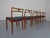 Model 94 Teak & Kvadrat Hallingdal Dining Chairs by Johannes Andersen for Christian Linneberg, Denmark, 1960s, Set of 6 For Sale - Image 10 of 18