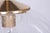 Metal Mid-Century Chandelier in Glass and Brass by Kamenický Šenov, Czech, 1960s For Sale - Image 7 of 10