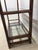 Vintage Rattan and Glass Arched Fan Top Multi Shelf Etagere For Sale - Image 11 of 18