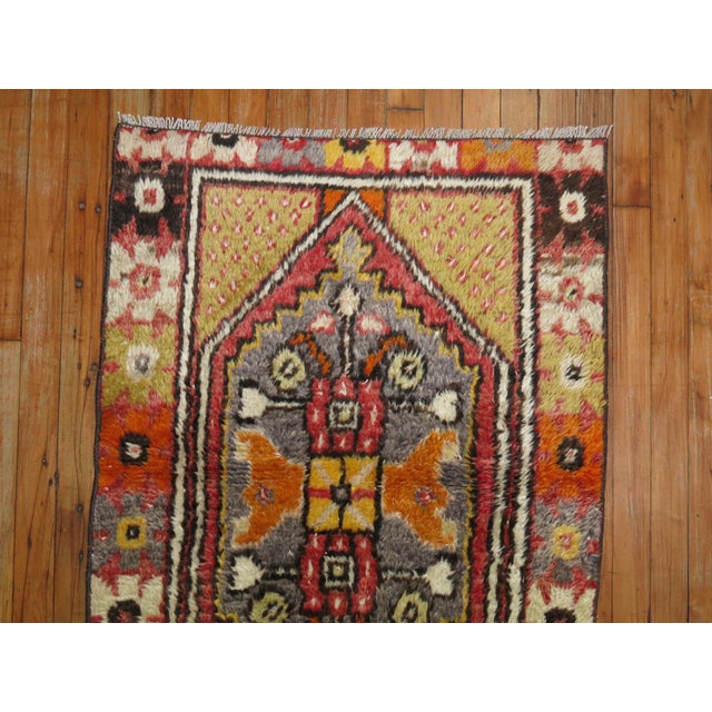 Turkish Vintage Turkish Anatolian Rug - 2'5" x 3'8" For Sale - Image 3 of 4