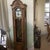 This clock is fully operational and a beautiful accent to any decor. The cabinet is in excellent condition with all...