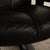 Wing Lounge Chair with Stool in Leather from Stressless, Set of 2 For Sale - Image 4 of 11