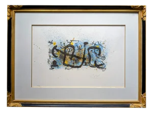 Joan Miro, Ma de Proverbis / My Proverb, Original Hand-Signed Color Lithograph, 1970