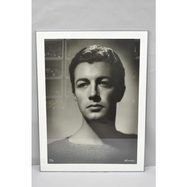 Robert Taylor George Hurrell 1930s Photograph 48x36 Gelatin Silver Print 23/50 For Sale - Image 14 of 15
