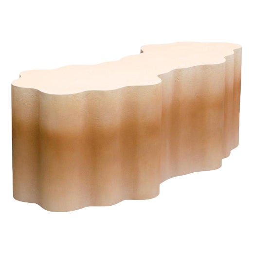 Gradient Beige Console by Manufacture XXI For Sale