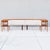 Harvey Probber Restored 1960s Sapele Mahogany Upholstered King Headboard With Built-in Nightstands For Sale - Image 4 of 18