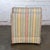 Mid to Late 20th Century Traditional Club Chair by Henredon With Striped Pastel Fabric For Sale - Image 9 of 18